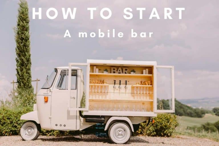 How to start a mobile bar business Eventunity